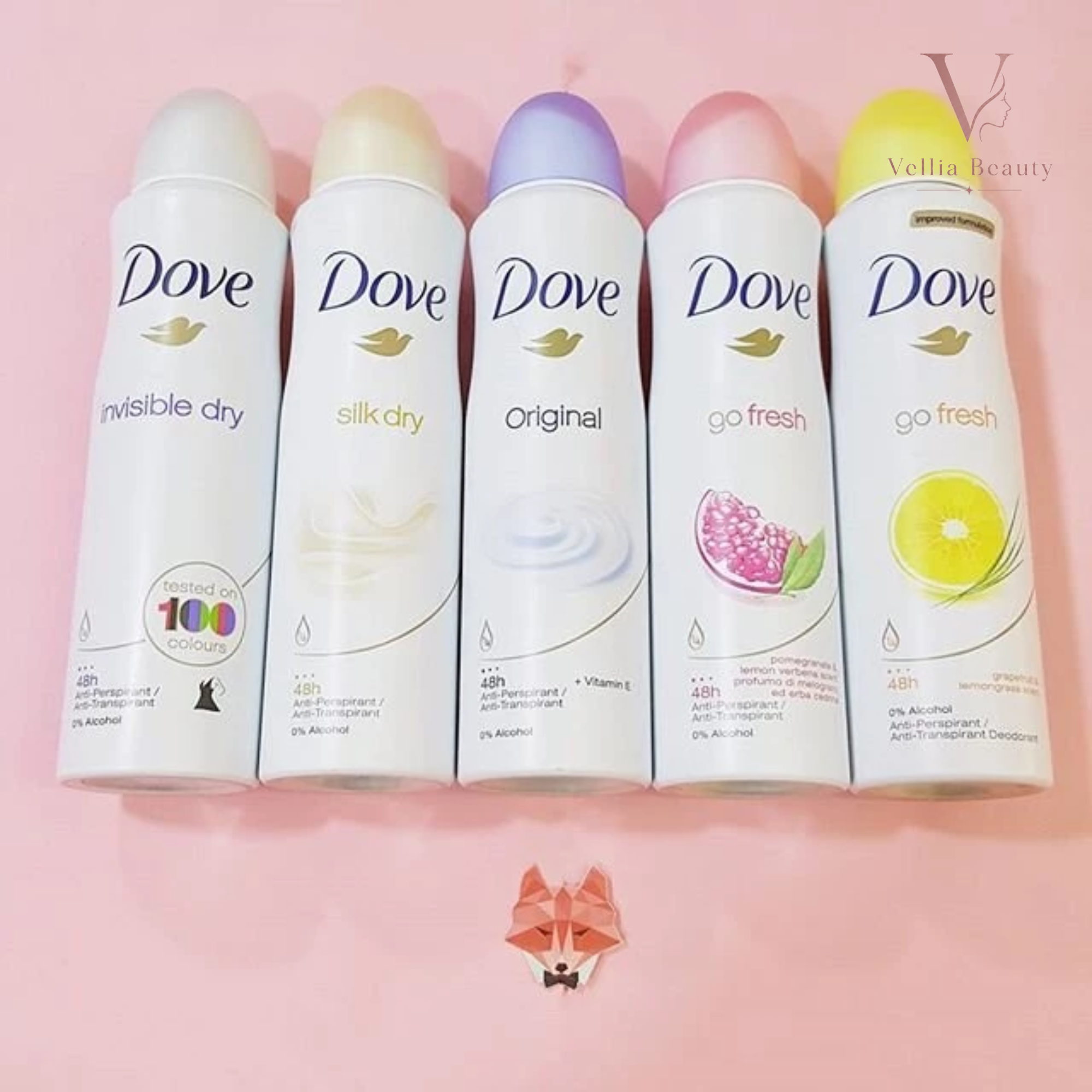 Xịt khử mùi Dove - KM004 - Vellia Beauty - Ảnh 4