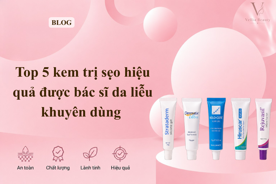Kem trị sẹo hiệu quả tốt
