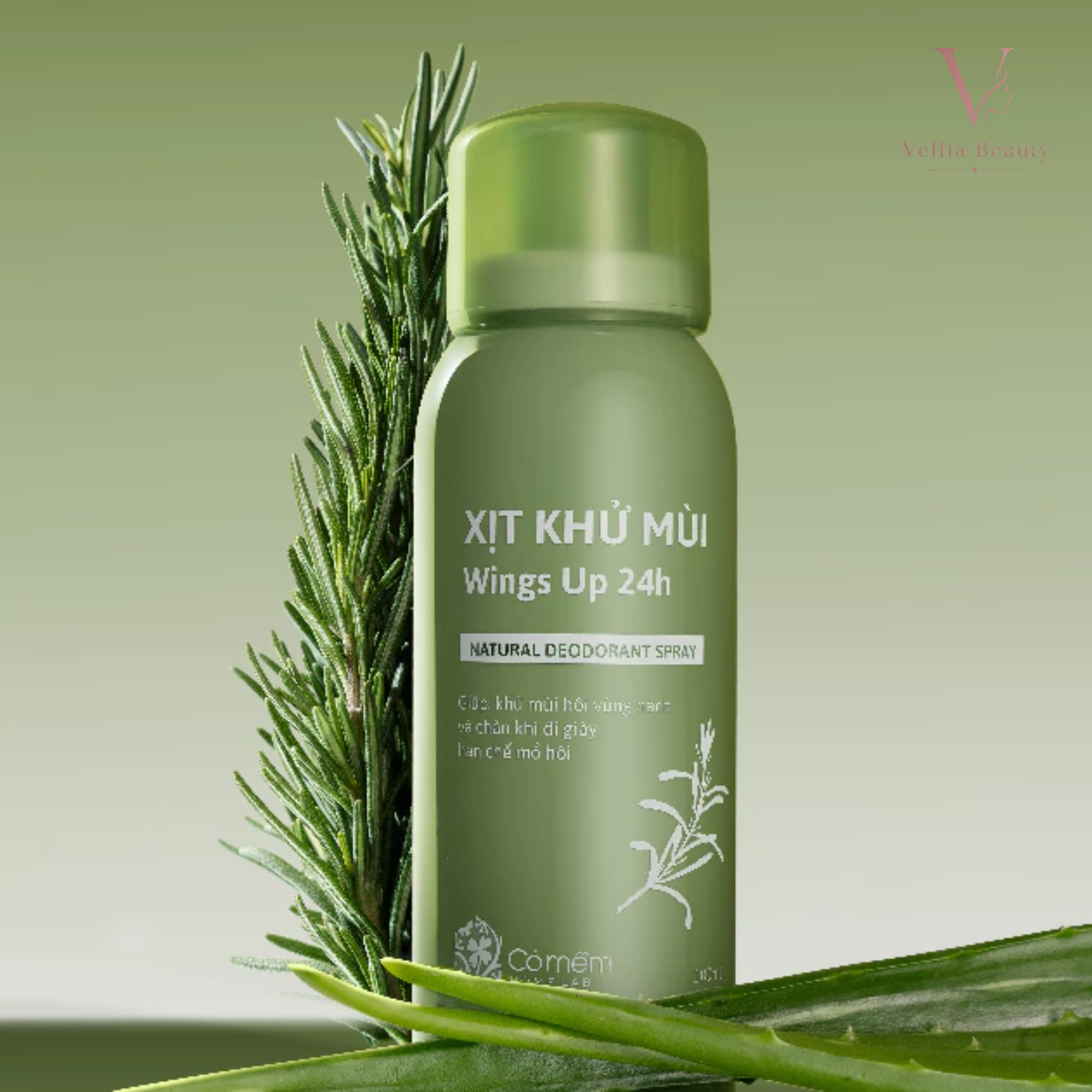 Xịt khử mùi Wings Up 24h - KM001 - Vellia Beauty - Ảnh 2