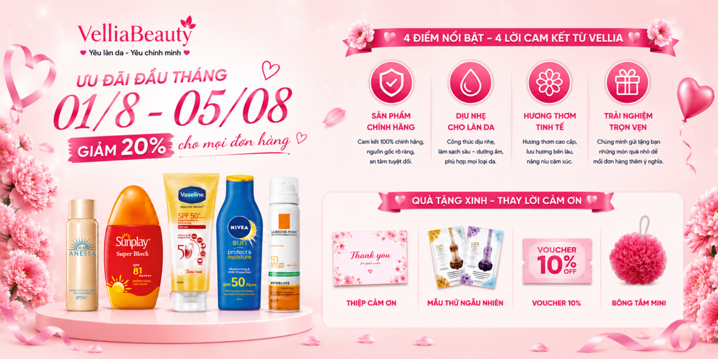 Banner ưu đãi đầu tháng