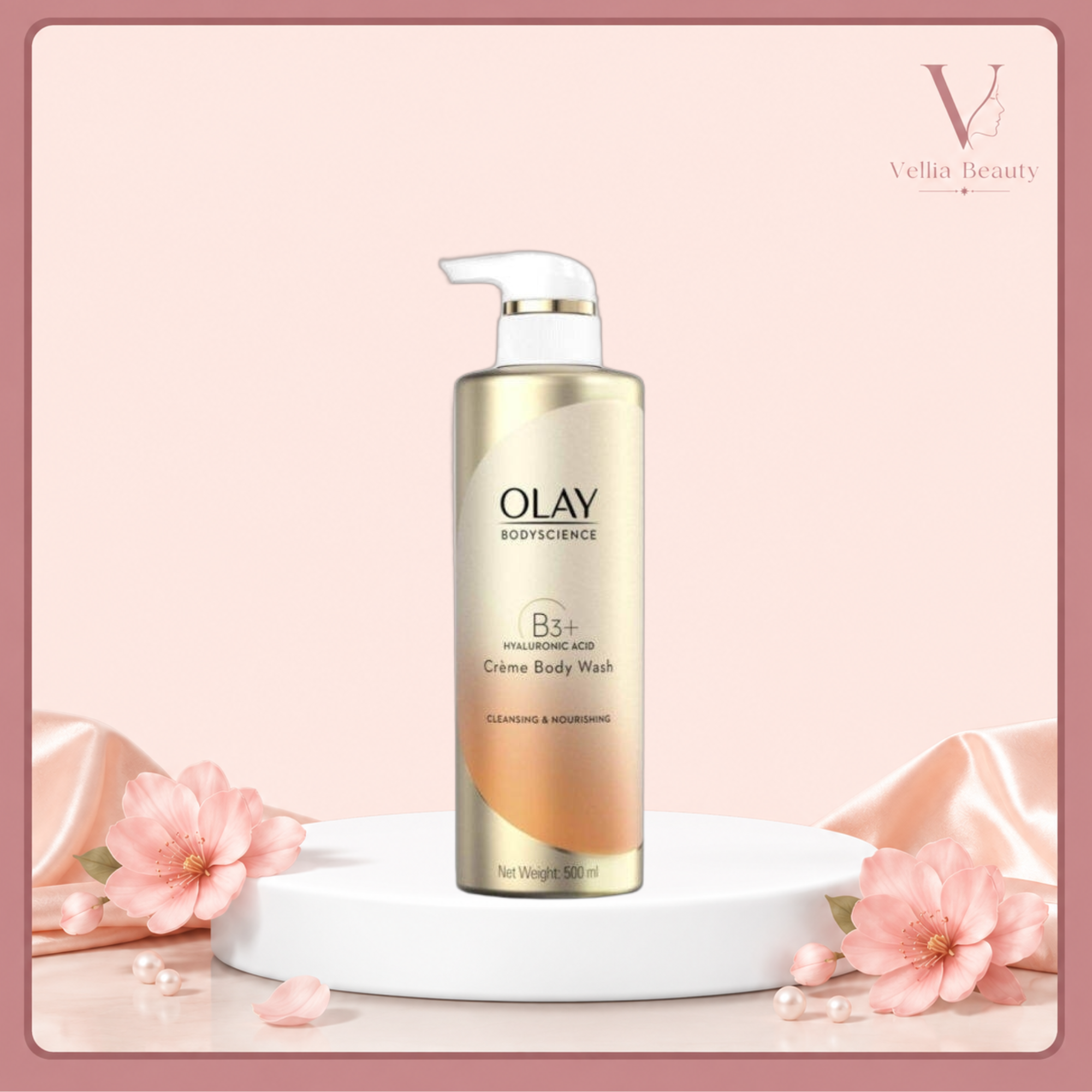 Sữa dưỡng thể Olay Vitamin B3 giúp cấp ẩm, phục hồi da khô, cải thiện độ đàn hồi, nuôi dưỡng làn da sáng khỏe và mềm mại.