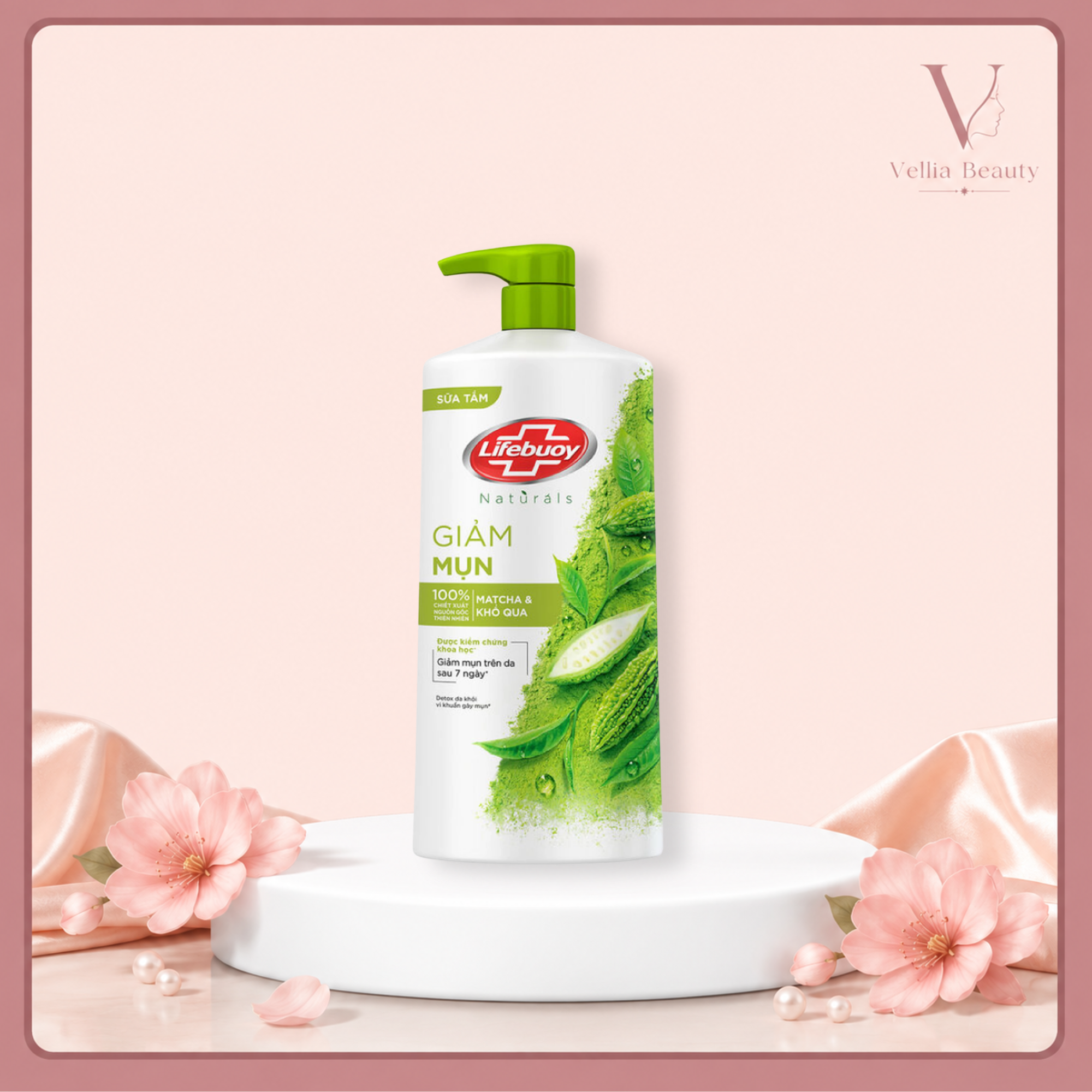 Sữa Tắm Lifebuoy Detox Matcha & Khổ Qua-ST003-Vellia Beauty